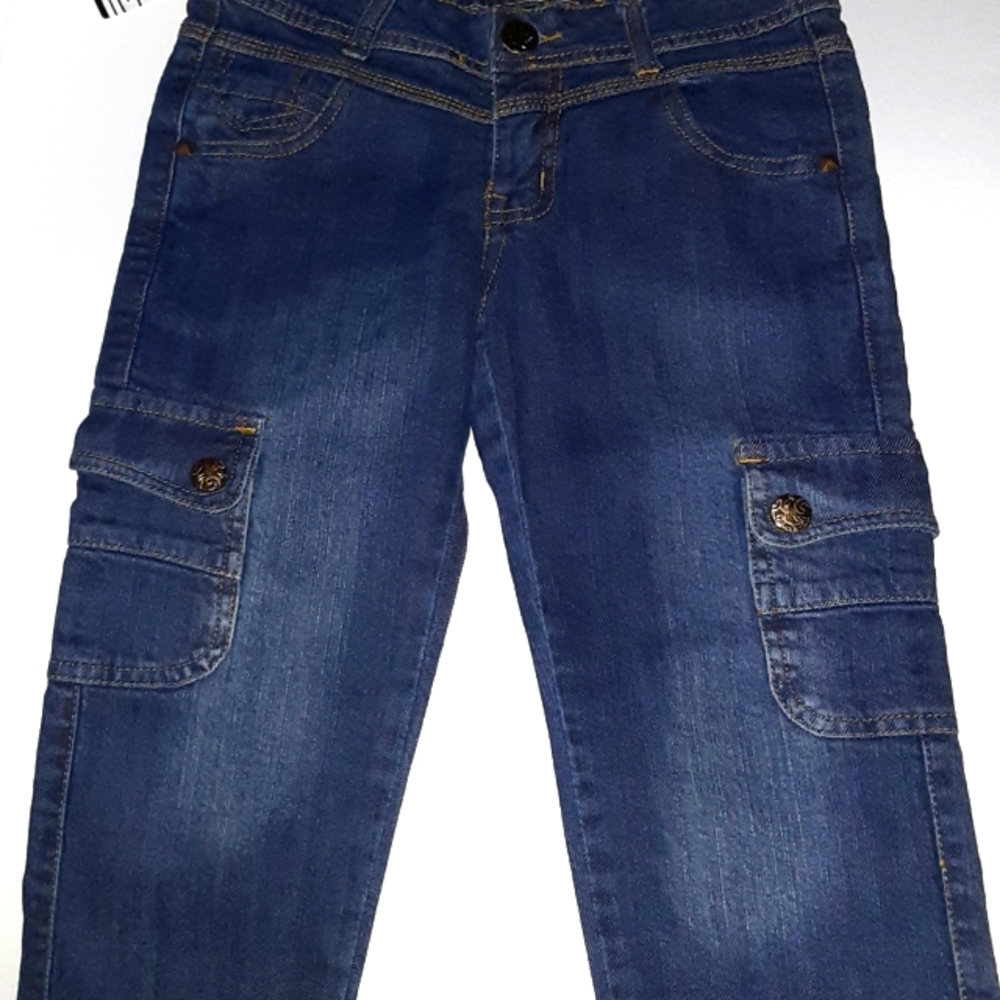 Crystal Vogue Girls Blue Jeans Size 10 NWT